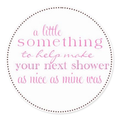 Bridal Shower Favour Tag by simplysostylish