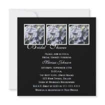 Bridal Shower Invitation -- Blue Hydrangeas