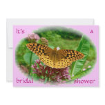 Bridal Shower Invitation Great Spangled Fritillary