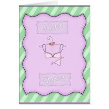 Bridal Shower Invitation Greeting Card