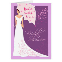 Bridal Shower Invitation Greeting Cards