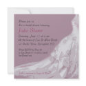 Bridal Shower Invitation : Pink dress