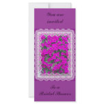 bridal shower invitation rack cards