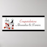 Bridal Shower or Engagement Customised Banner posters