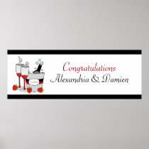 Bridal Shower or Engagement Customised Banner