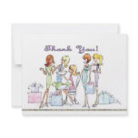 Bridal shower Party Thank YOU cards invitations
