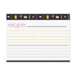 Bridal Shower Recipe Card