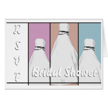 Bridal Shower RSVP - Postcard