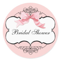 Bridal Shower - Shower Sticker or Seal