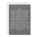 BRIDAL SHOWER-UNITE DIFINED invitations