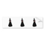 Bridal Silhouette Bumper Sticker