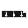 Bridal Silhouette I Bumper Sticker
