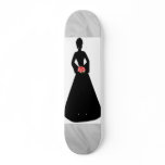 Bridal Silhouette I Skateboard - Customisable