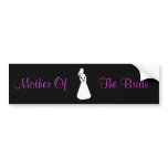 Bridal Silhouette II Mother Of The Bride bumper stickers