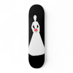 Bridal Silhouette Skateboard - Customizable