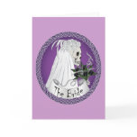 Bridal Skull - purple cards