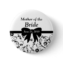 Bridal Swirls Bridal Party Black