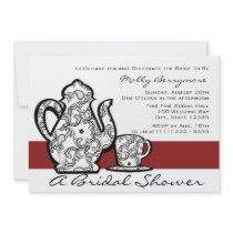 Bridal Tea Shower Announcements