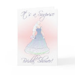 Bridal/Wedding Shower Invitation-It's a Surprise Greeting Card