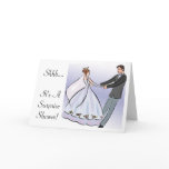 Bridal/Wedding Shower Invitation-It's a Surprise Card