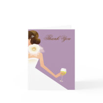 Bridal Wine Ensemble (lilac) Cards