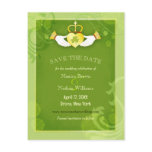 BridalHeaven Irish Wedding Save the Date Postcards