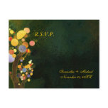BridalHeaven Love Trees Wedding Response Postcards