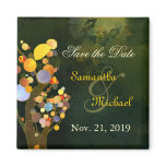 BridalHeaven Love Trees Wedding Save the Date magnets