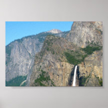 Bridalveil Falls from the Tunnel View Print