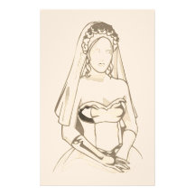 Bride2retroblack&whitestationery