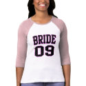 Bride '09 t-shirts