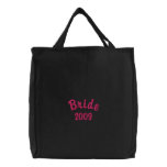 Bride 2009 embroidered bags