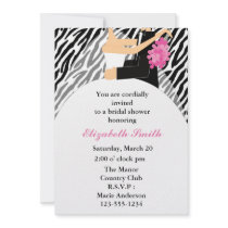 Bride and Groom Bridal Shower Invitations