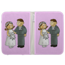 bride and groom kindle keyboard case