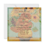 Bride and groom parents'  invitation, wedding