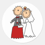 Bride And Groom Sticker