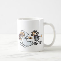 Bride And Groom Wedding Elope Elopement Mug