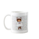 bride bear mug