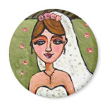 Bride Beautiful - magnet