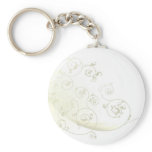 Bride beautiful wedding dress  pattern background keychains