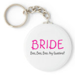 Bride Boss keychains