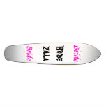 Bride/Bridezilla skateboards