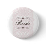 Bride Button-Vintage Bloom
