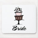 Bride Cake mousepads