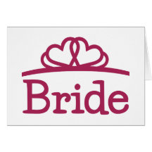 Bride Card