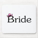 Bride (Cowboy Hat) Mouse Mat