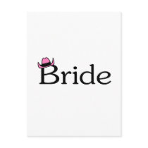 Bride (Cowboy Hat)
