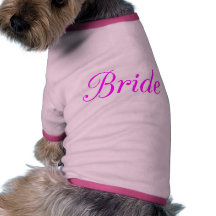 Bride Doggie Tee Shirt