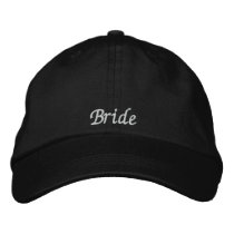 Bride Embroidered Cap Baseball Cap