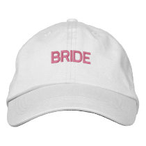 BRIDE EMBROIDERED BASEBALL CAP